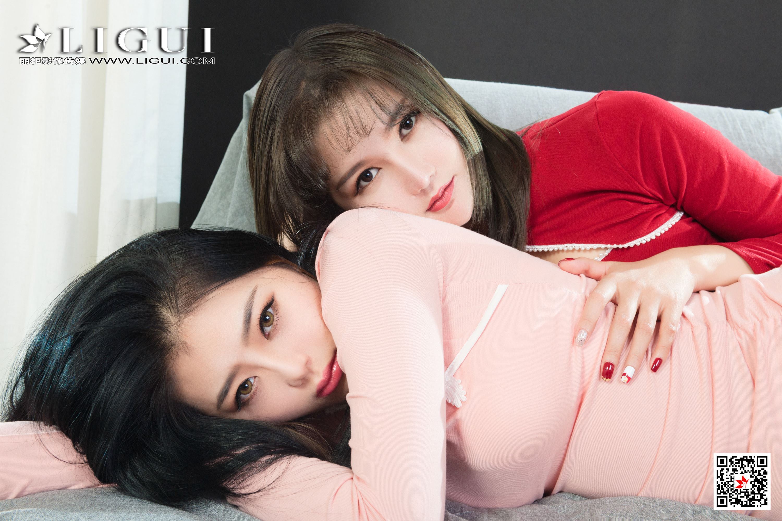 Ligui丽柜 2021.07.23 网络丽人 Model 小智贤&文芮